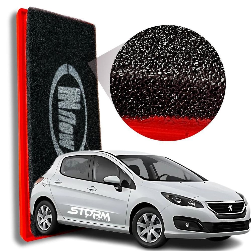 Filtro Ar Inflow Peugeot 308 Motor 1.6 Thp Turbo 2016 A 2020