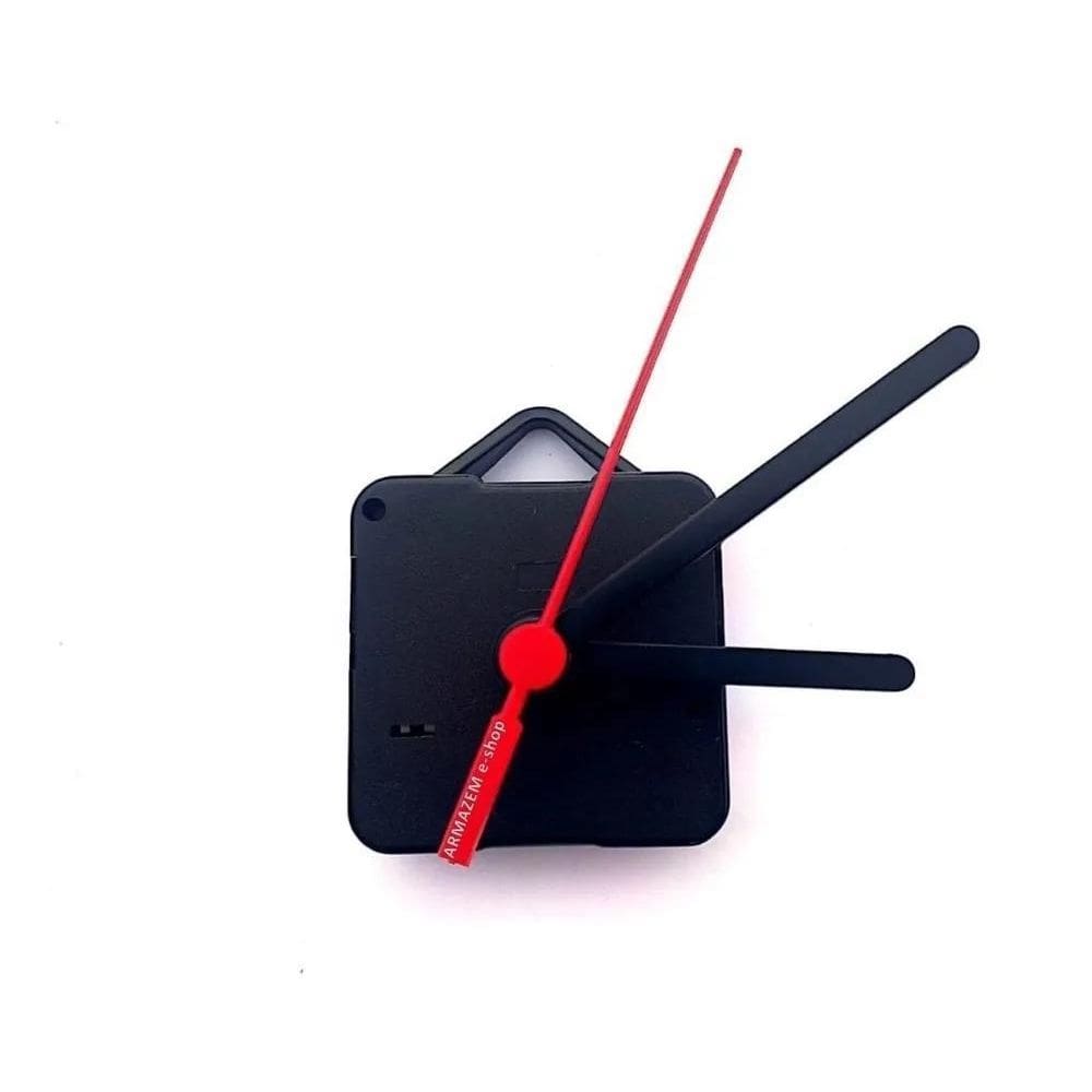 Maquina Para Relógio De Parede 16Mm Tic Tac Com Ponteiros