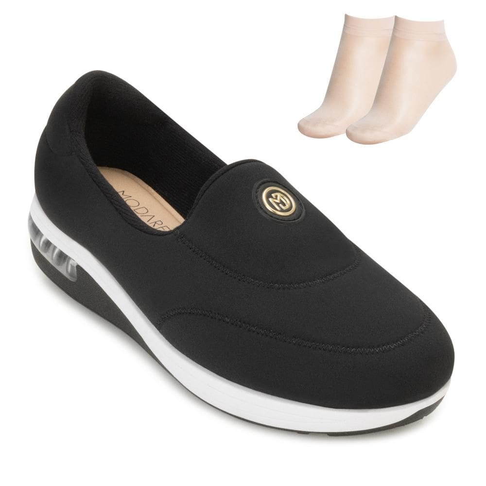 Tênis Slip On Modare e Meia MD25-73202