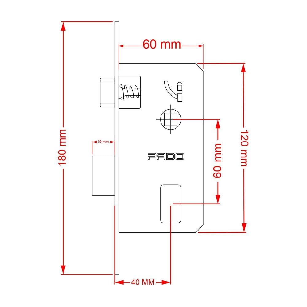 Máquina Pado Concept Externa 40Mm