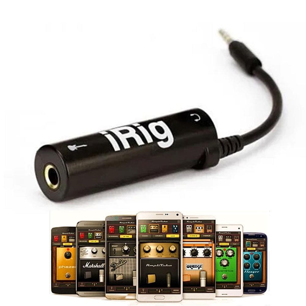 Irig - Interface De Áudio Para Guitarra E Lives No Celular