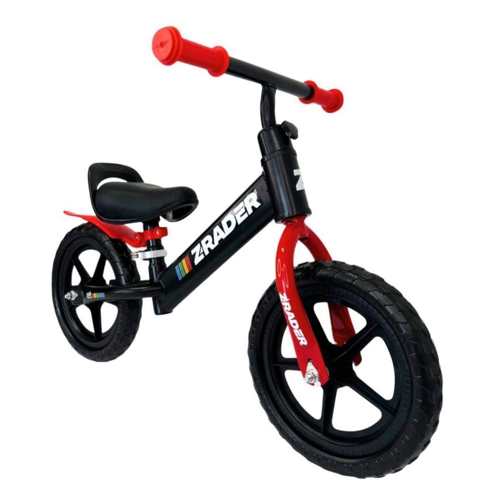 Bicicleta Bike Infantil Equilíbrio Sem Pedal Zrader Preta