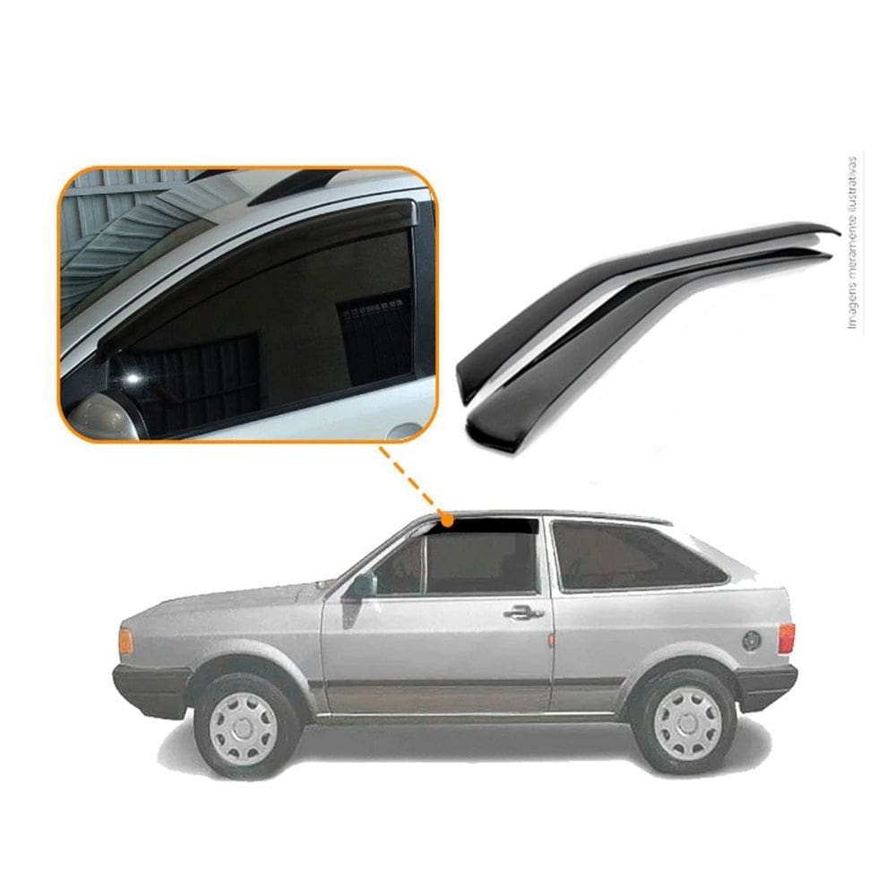 Calha Chuva Volkswagen Gol Quadrado A