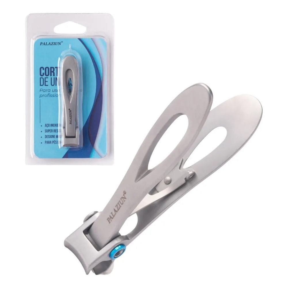 Cortador De Unha Para Homem Profissional Aço Inox Masculino
