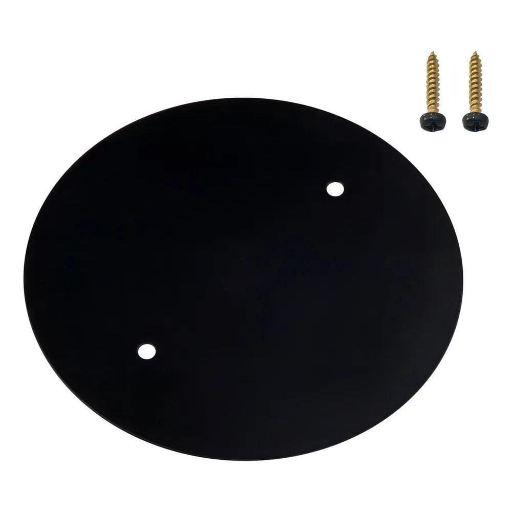 2X 2X Tampa Cega Rente Espelho Redondo 14Cm Caixa Luz De Tet