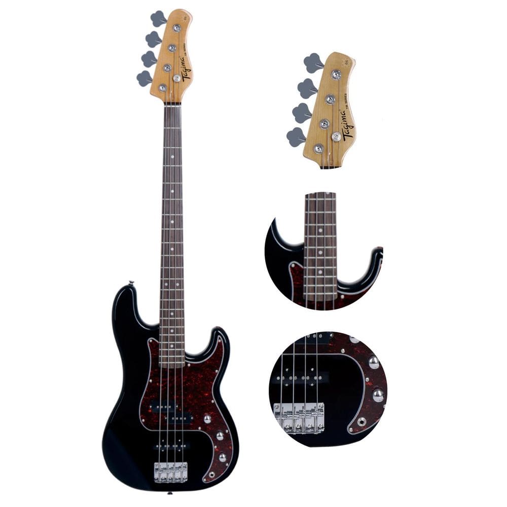 Baixo Passivo 4 Cordas Tagima Tw65 Bk Preto