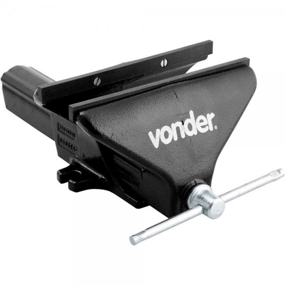 Torno Bancada Fixo Número 10 Em Ferro Fundido Nodular Vonder