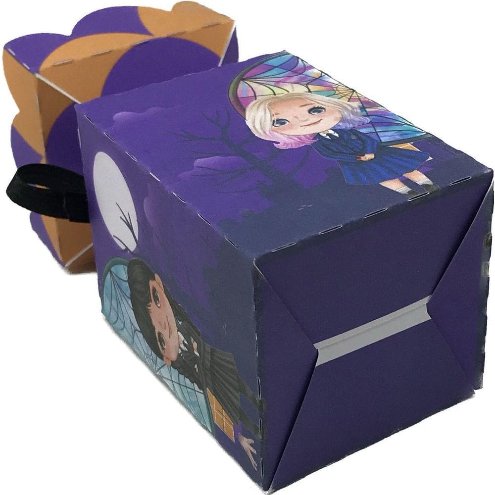 10 Caixinhas Festa Lembrancinha Wandinha - 10 Meia Bala