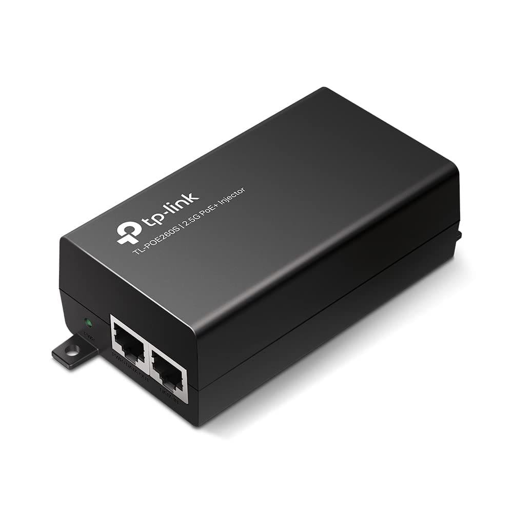 Injetor PoE+ TP-Link TL-PoE260s 802.3at/af 2,5 G 30 W UL