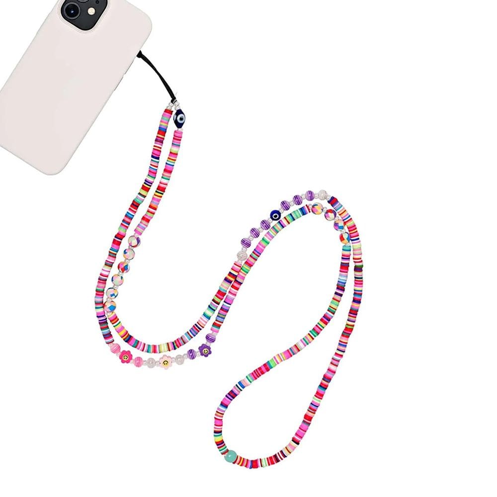 Cordão de telefone Staqlo Beaded Girly Style para mulheres