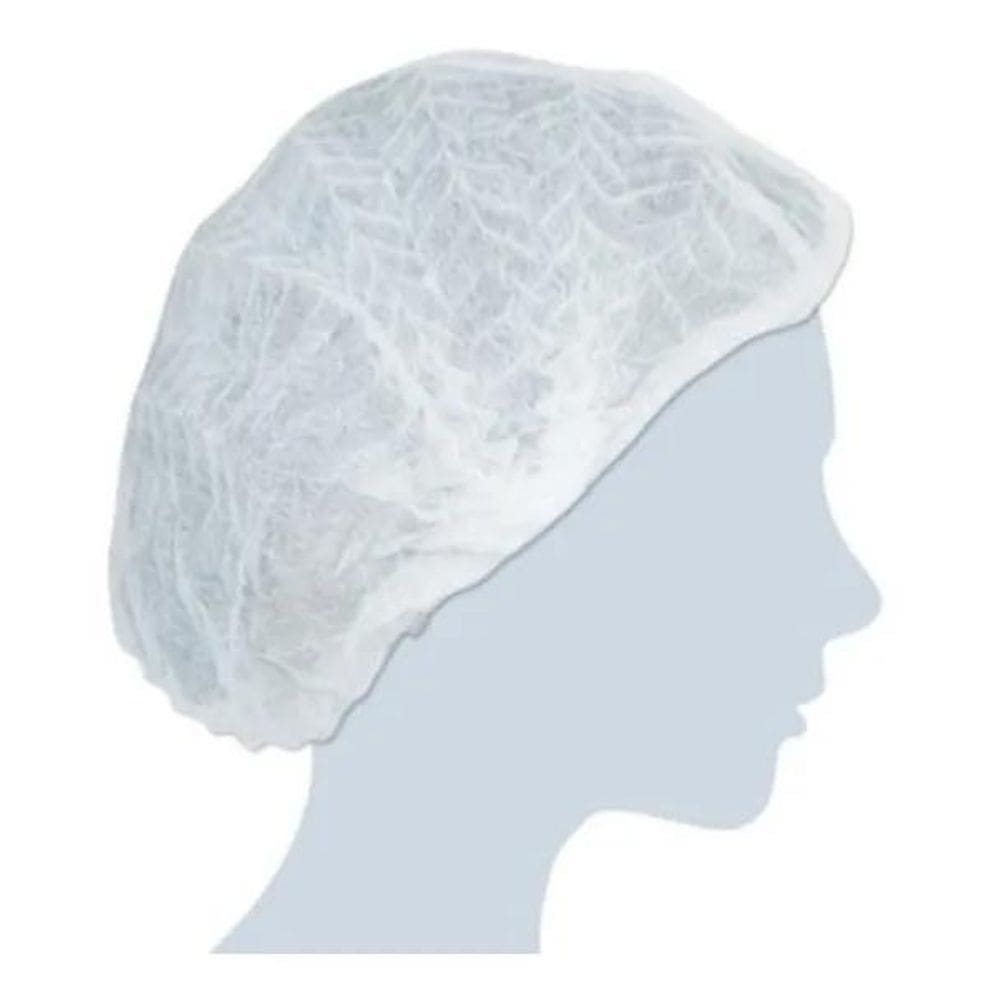 2X 300 Touca Tnt Descartável Com Elástico Com Nota