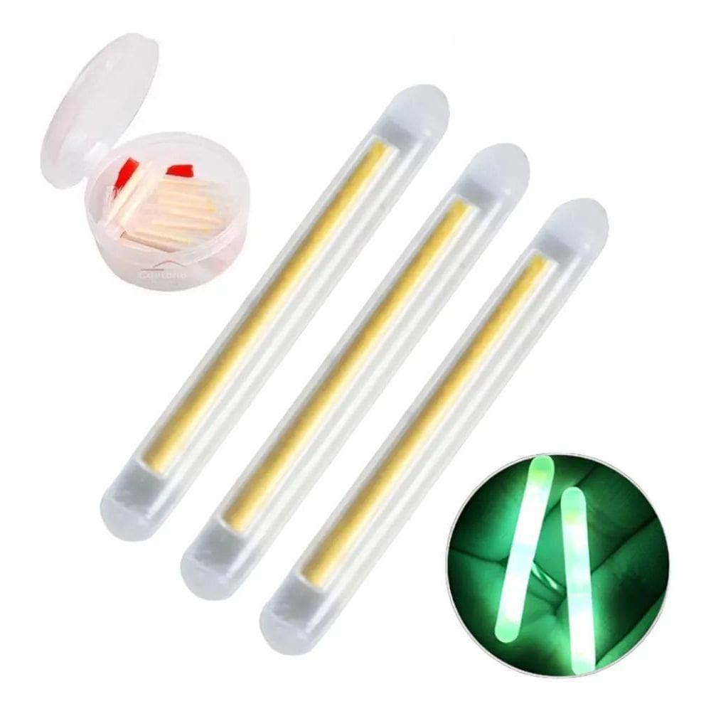 50 Luz Química Bastão Luminoso Para Pesca Noturna