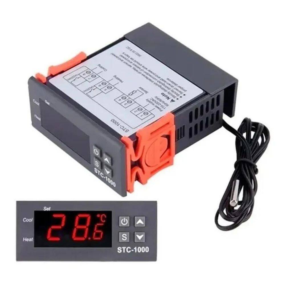 2X Termostato Digital Stc-1000 Controlad Temp 110/220