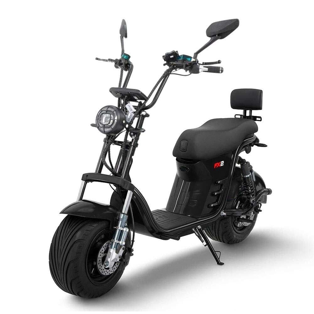 Scooter Elétrica - Duos FX2 1000w Lithium - Preta - Duos Bikes