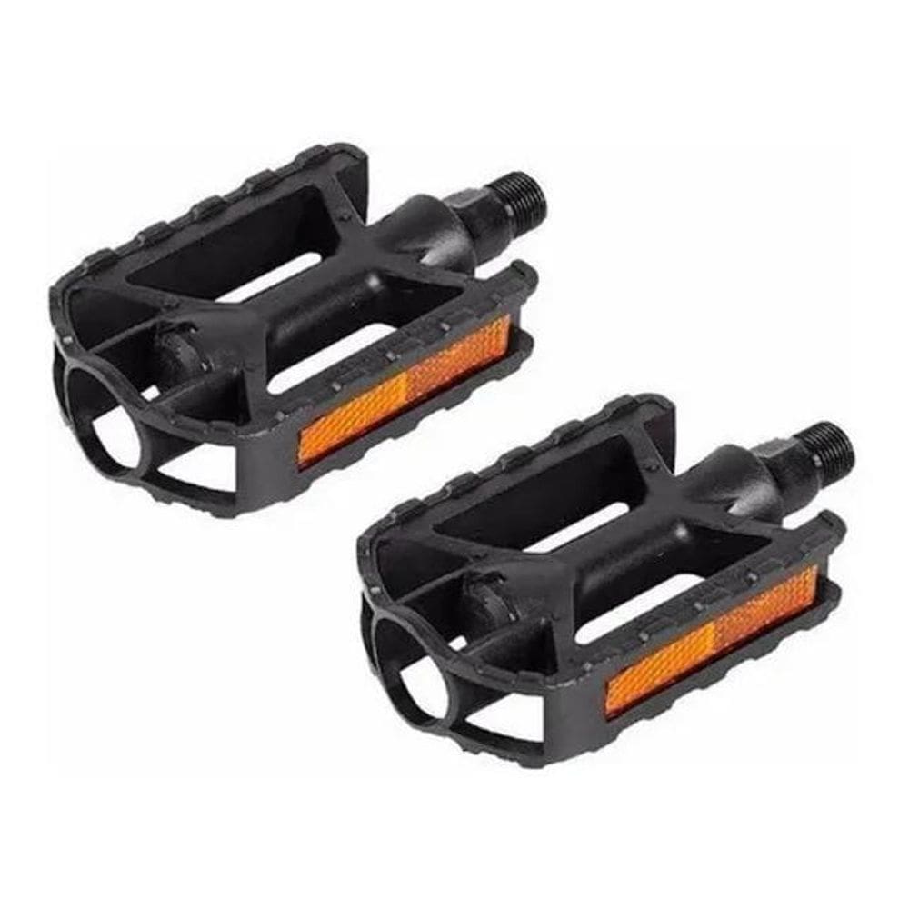 2X Pedal Nylon Bicicleta Rosca Fina 1/2 Sueco Aro20 24 26 29
