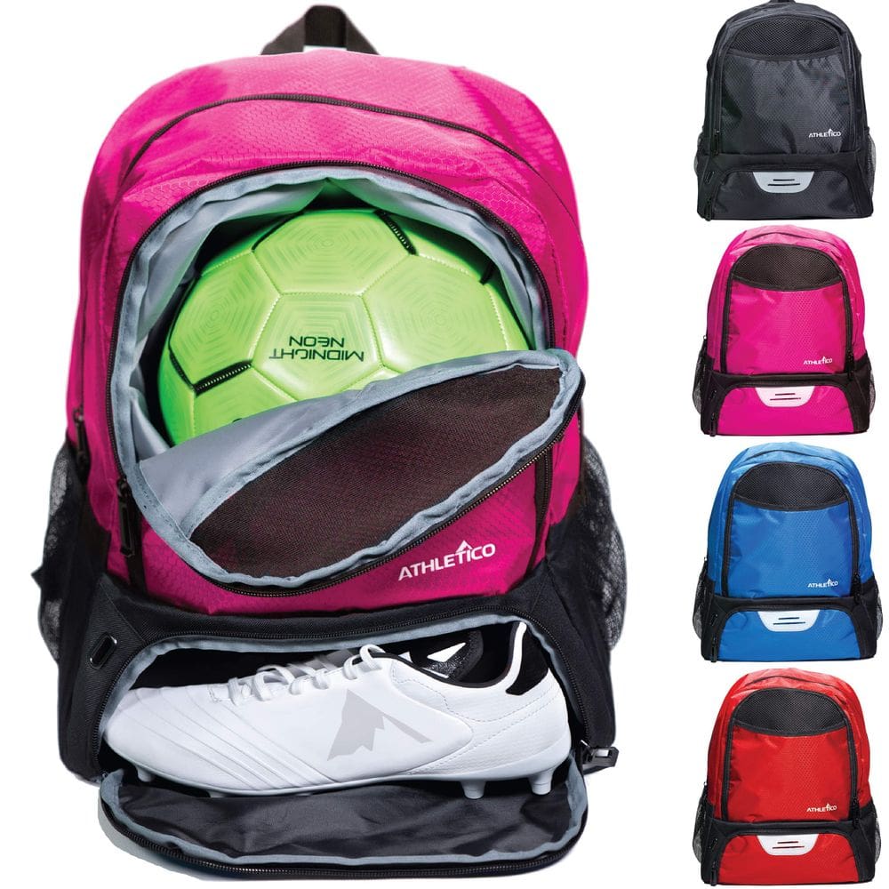 Mochila de futebol Athletico Youth Soccer Bag rosa