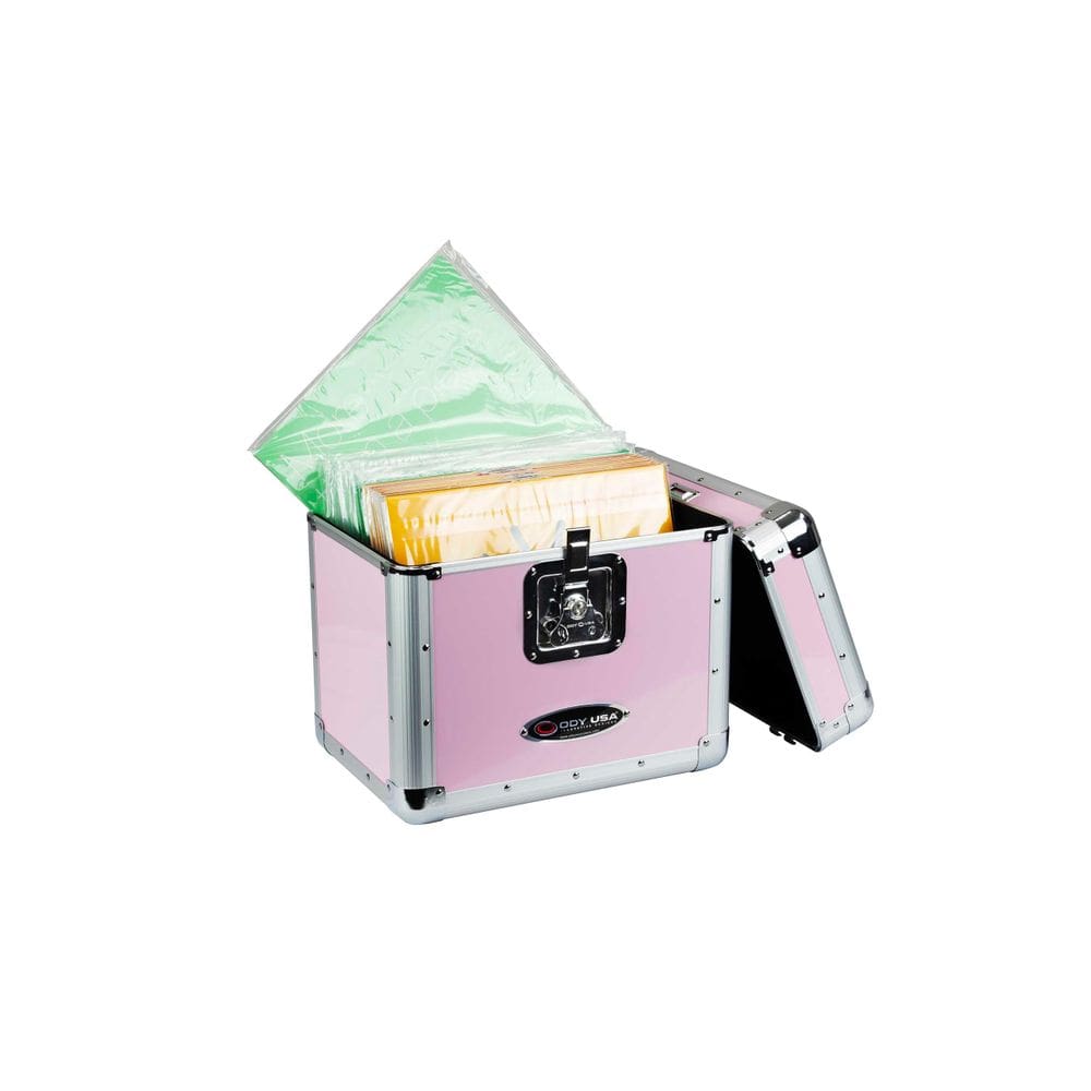Estojo de disco/utilitário ODYSSEY KLP1PINK para vinil de 12”