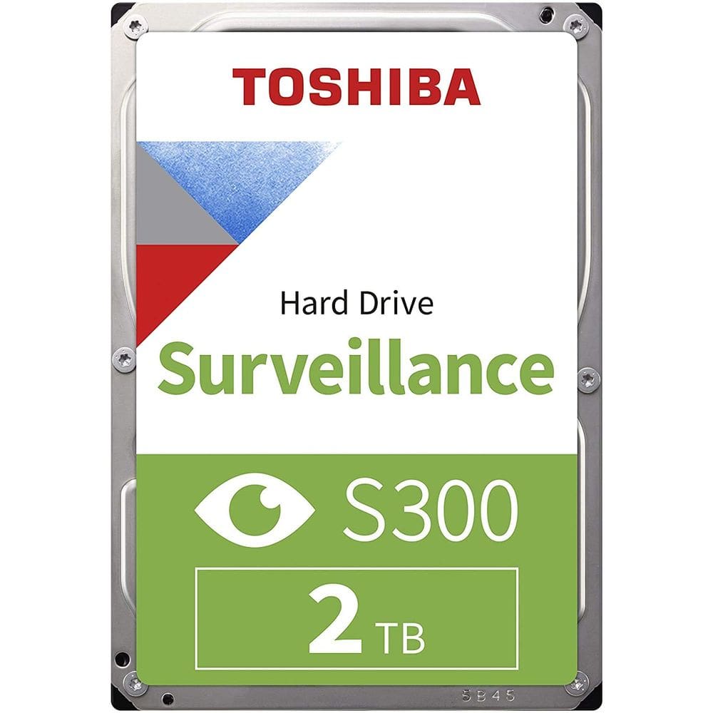 Disco rígido Toshiba S300 Surveillance 3.5 2TB SATA III