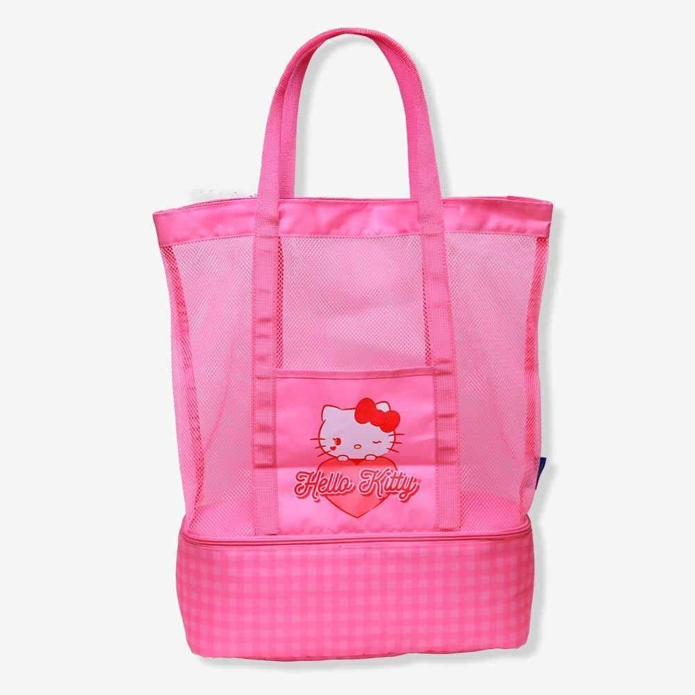 Bolsa De Praia Com Compartimento Térmico Hello Kitty