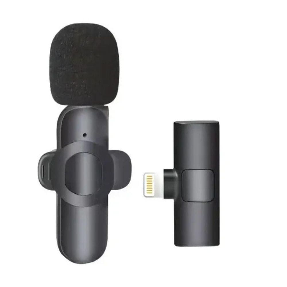 Microfone Lightning Leve Para Gravações Portáteis