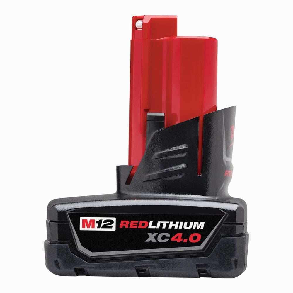 Pacote de bateria Milwaukee M12 REDLITHIUM XC 4.0 12V