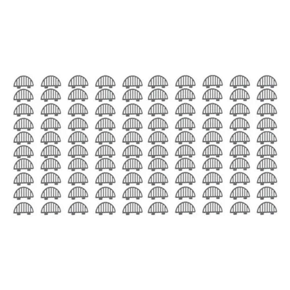 2X Tela Passarinheira Telha Eternit E Brasilit 100 Un Cinza
