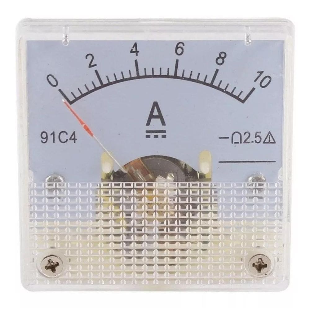Voltímetro Analógico 85C1-V 10VDC - Medição