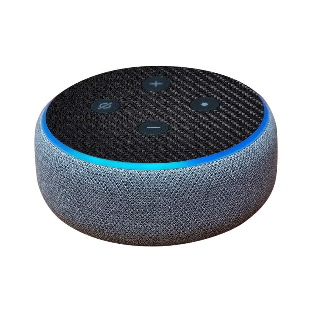 Fibra de carbono Skin MightySkins para Amazon Echo Dot de 3ª geração