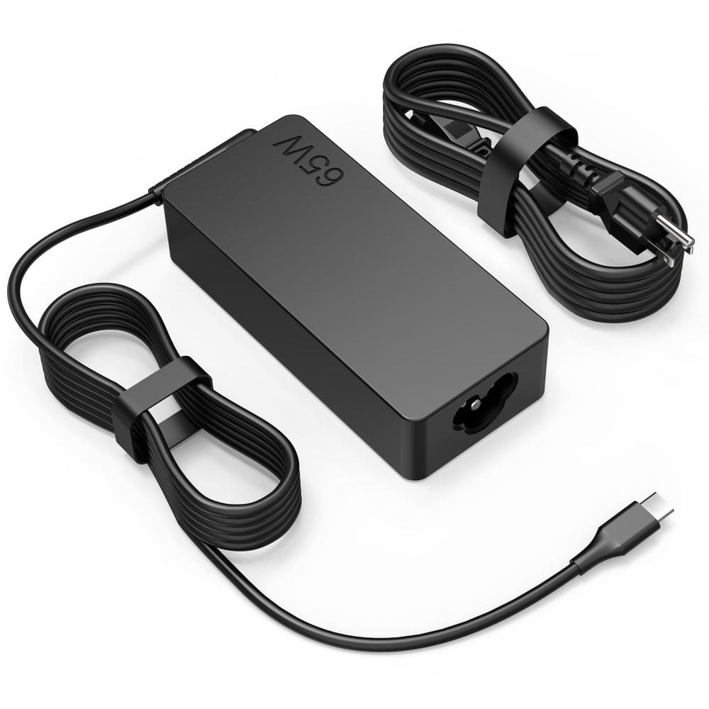 Carregador COWOOGMZ 65W USB C para Lenovo ThinkPad X1 X13 T14 T15