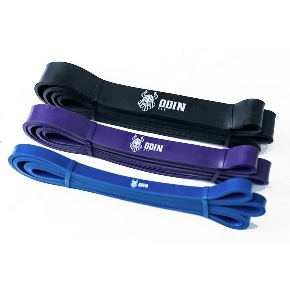2X Kit Super Band 3 Intensidades Odin Fit Elasticos Power