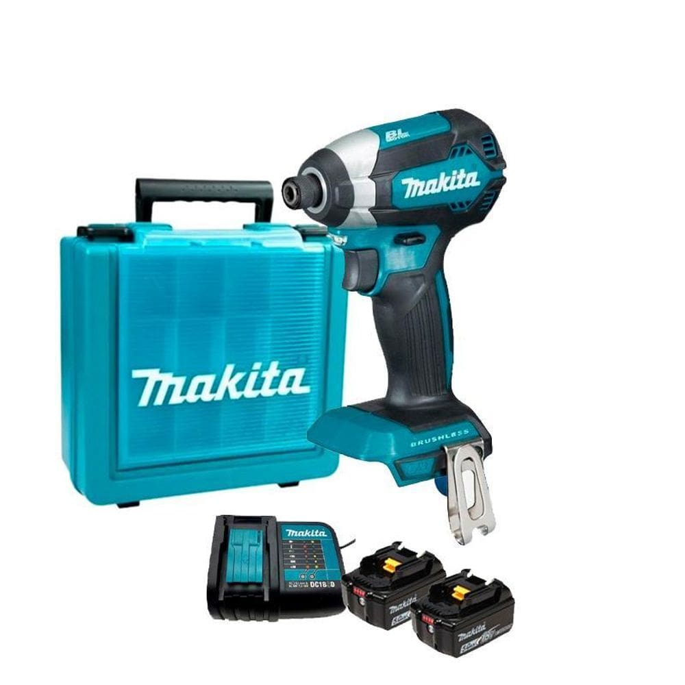 Parafusadeira Impacto Encaixe 1/4 Bateria 18V Lxt Makita