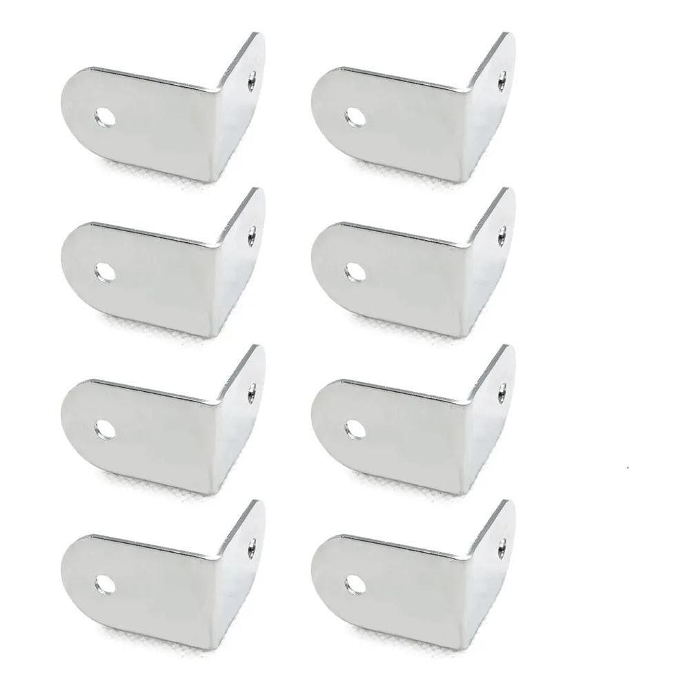 2X Mata Junta Cromada 2 Furos Para Case Profissional - Kit 8