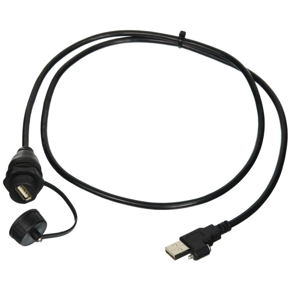 Conector USB para montagem em painel Fusion MS-CBUSBFM1, preto