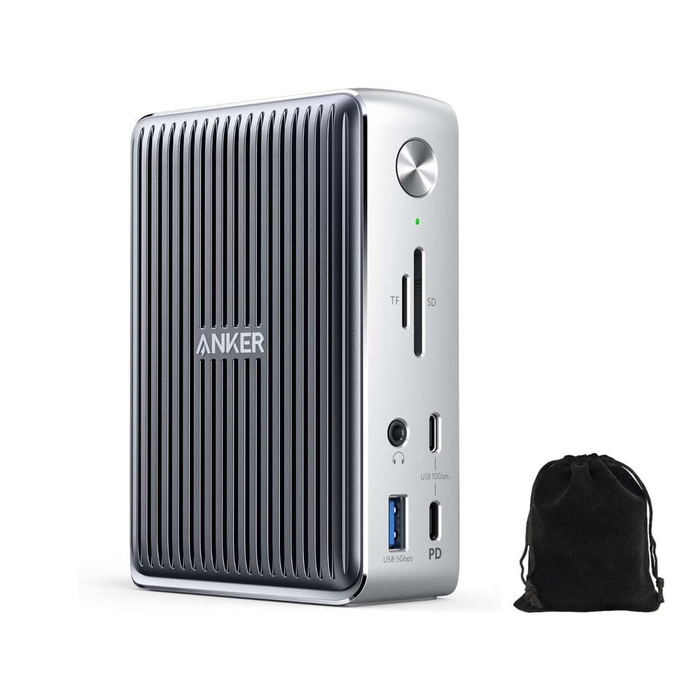 Estação de ancoragem Anker 577 13 em 1 Thunderbolt 3 85W Charge