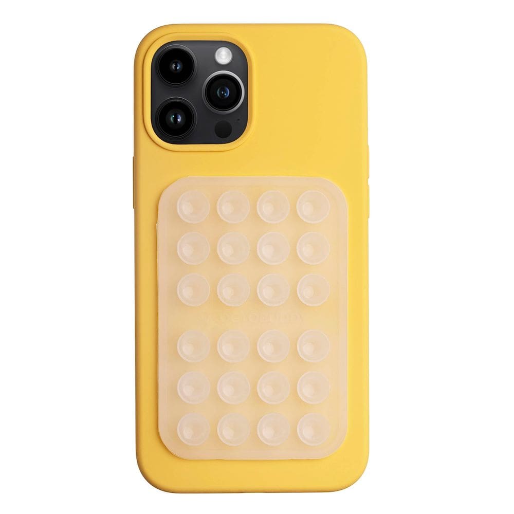 Capa de telefone de sucção de silicone com suporte adesivo OCTOBUDDY MAX
