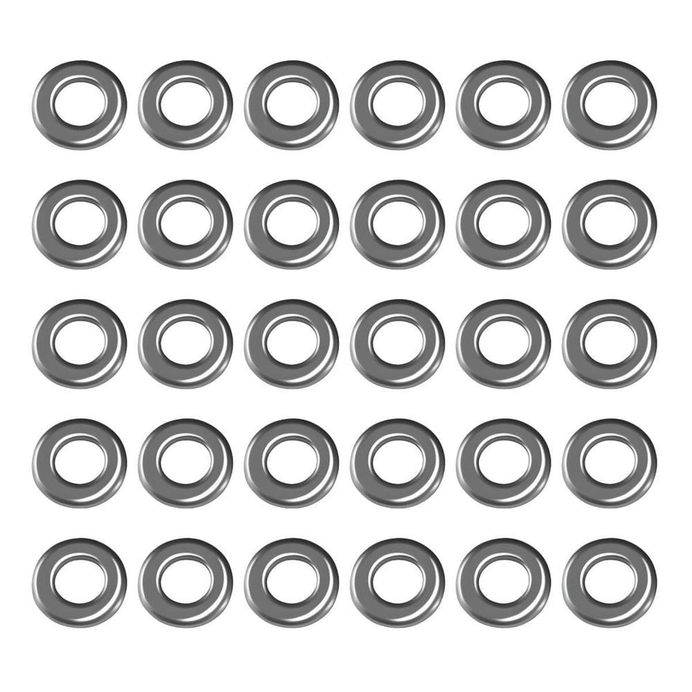 Kit 30 Arruela Aço Parafuso De Afinação Bateria Metal Ta752