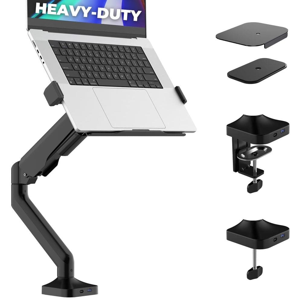 Suporte para notebook Deskello Elevate Pro Heavy-Duty 11-17,3”