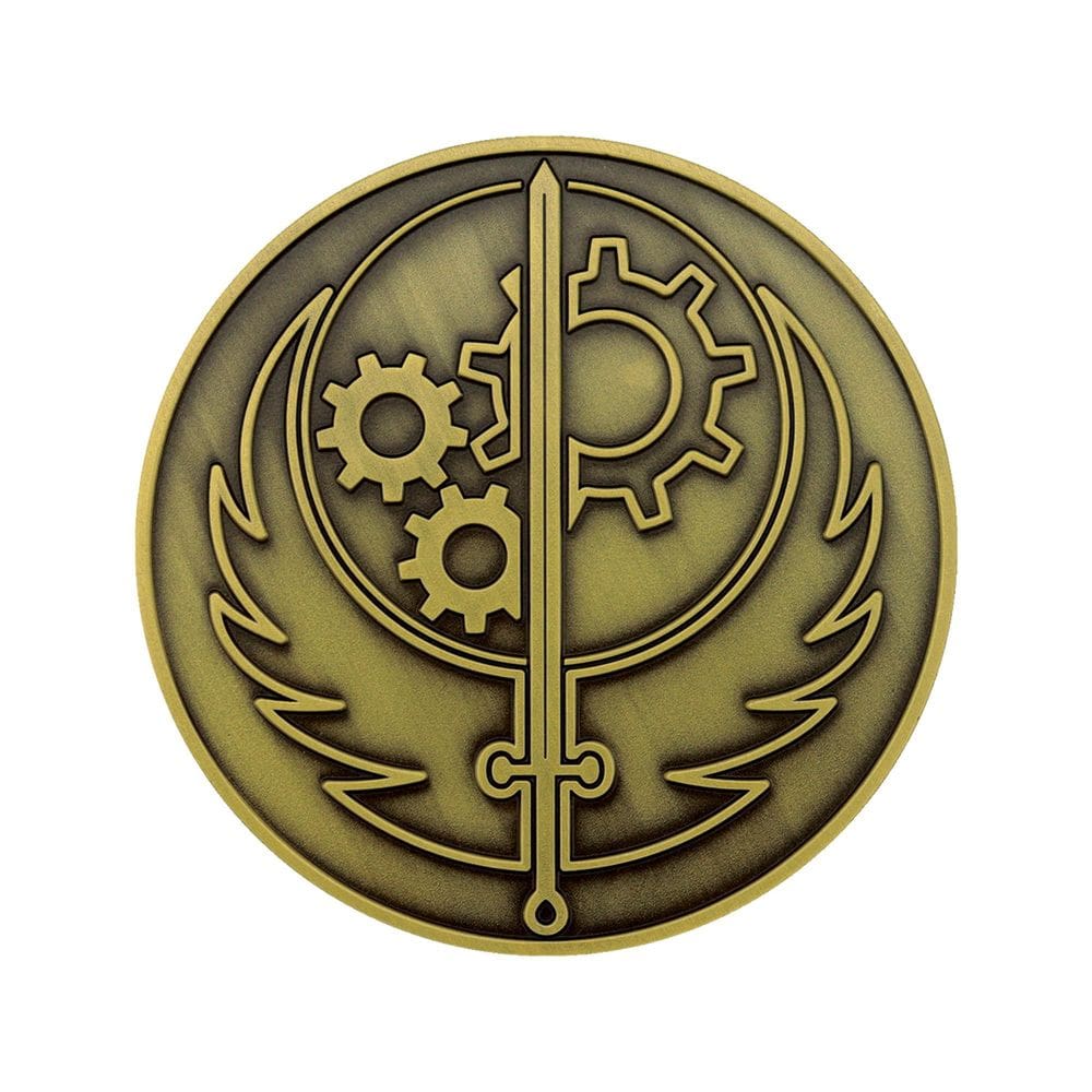 Edição Limitada Medallion Fallout Brotherhood of Steel
