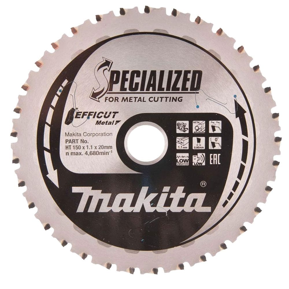 Lâmina Serra Circular 150Mm 6 48D Para Metal Makita B-69412