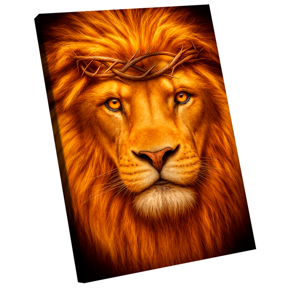 Quadro Decorativo Leão Celestial