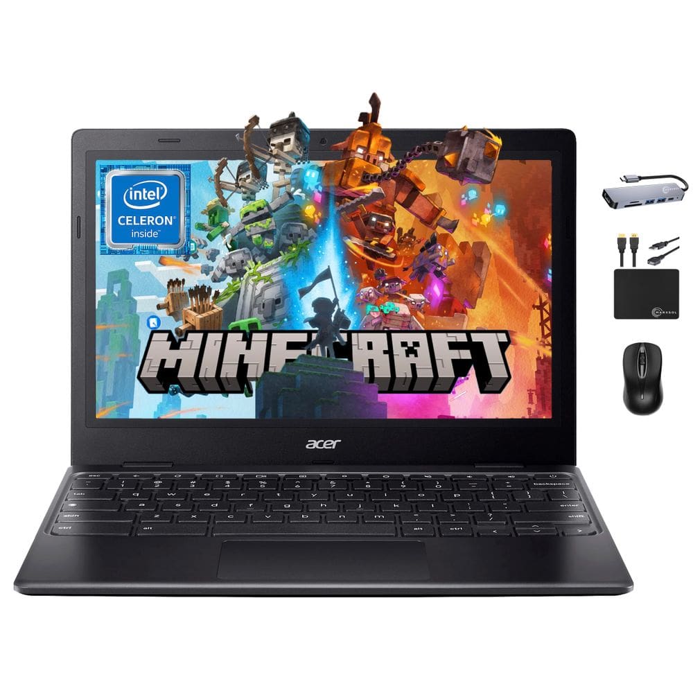 Notebook Acer 2024 O mais novo Chromebook 311 11.6” 4 GB de RAM 192 GB
