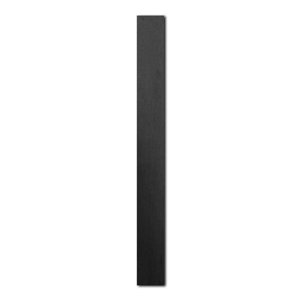 Painel Brise de Madeira Ecológica 290cm X 15cm X 50mm Cinza Escuro