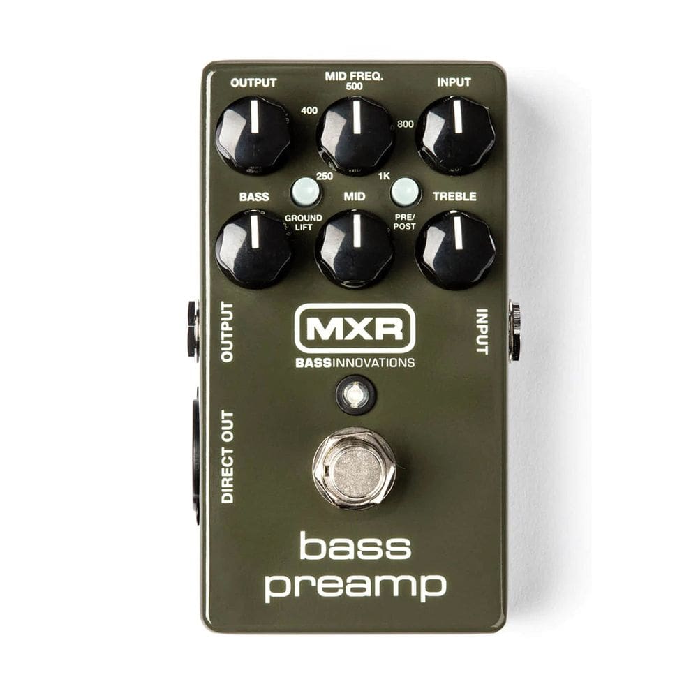 Amplificador de potência JIM DUNLOP MXR M81 com controles separados