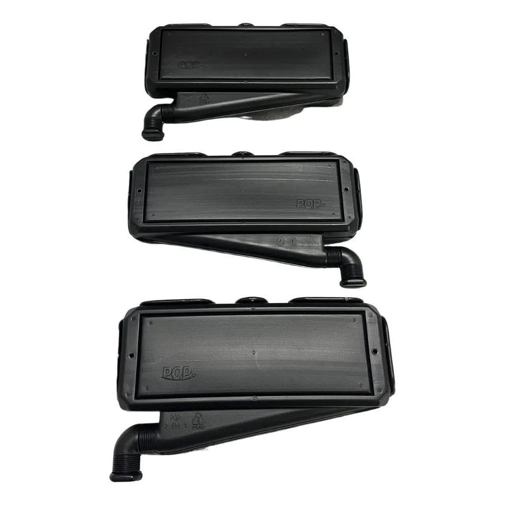 2X 3 Caixas De Passagem Ar Condicionado Split Pop 2 Em 1 Pol