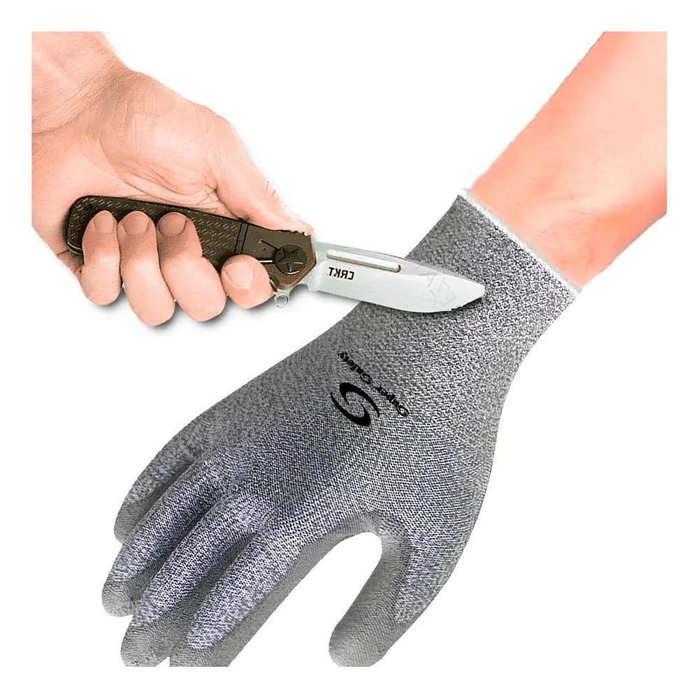 2X Luva Anti Corte Fibra De Vidro E Polietileno Ss1008