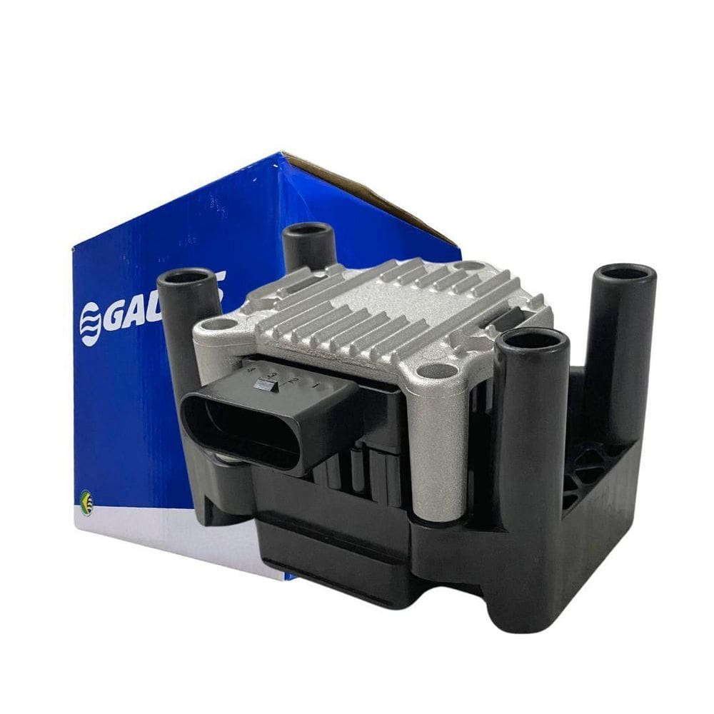 Bobina Ignição Gauss Para Volkswagen 1.0 1.6 4 Pino