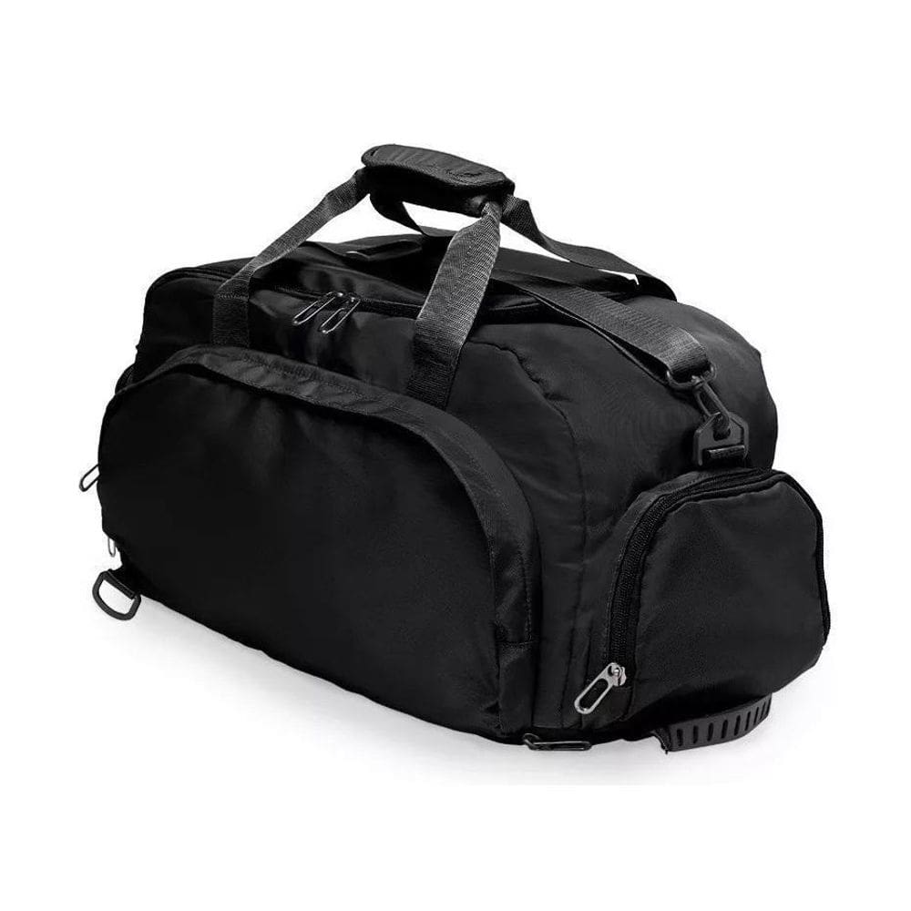 Bolsa Esportiva Mala De Viagem Com Porta Tênis Bagagem Preta