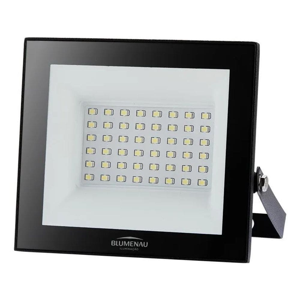 2X Refletor Holofote Led 50W Luz Branca 6500K Ip65 Blumenau