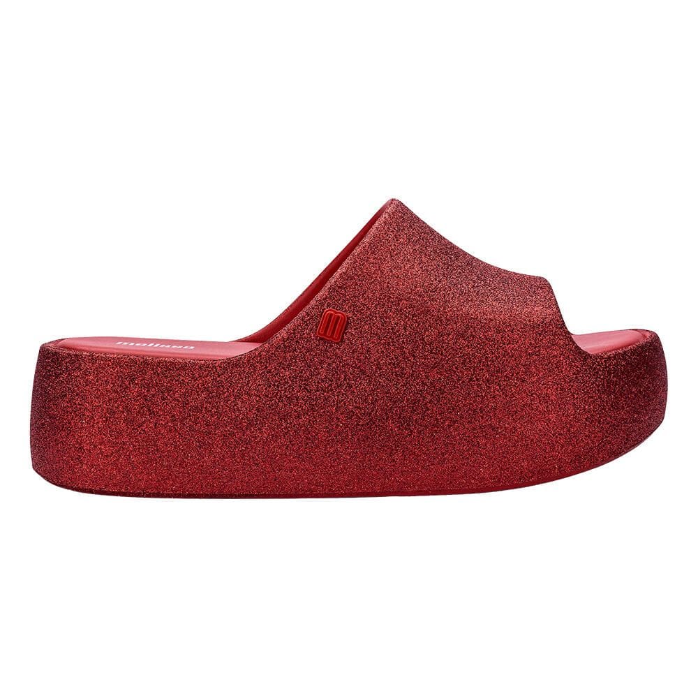 Melissa Free Platform Slide Glitter 36126