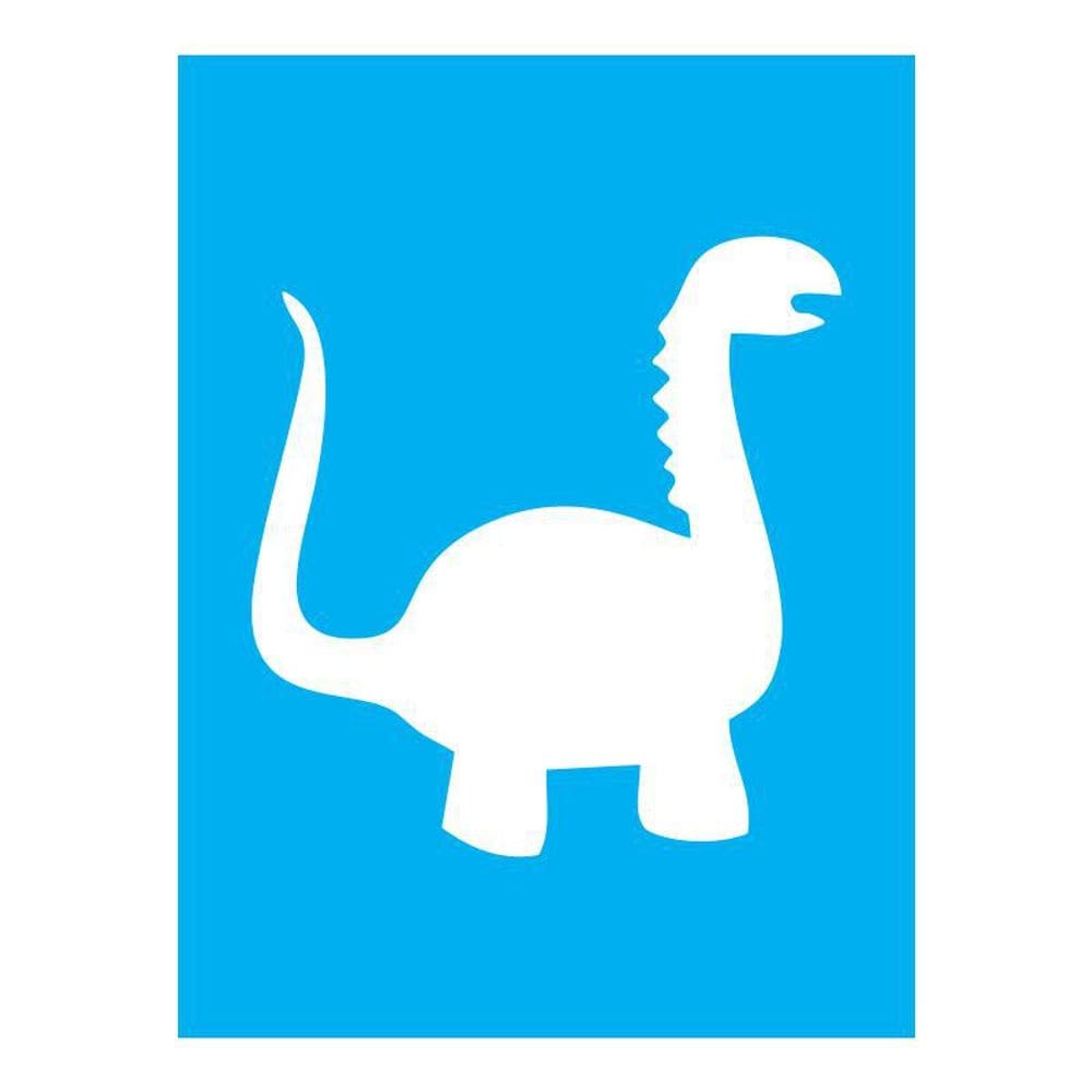 Stencil Tamako Dinossauro - 15X20Cm - Ref A3061